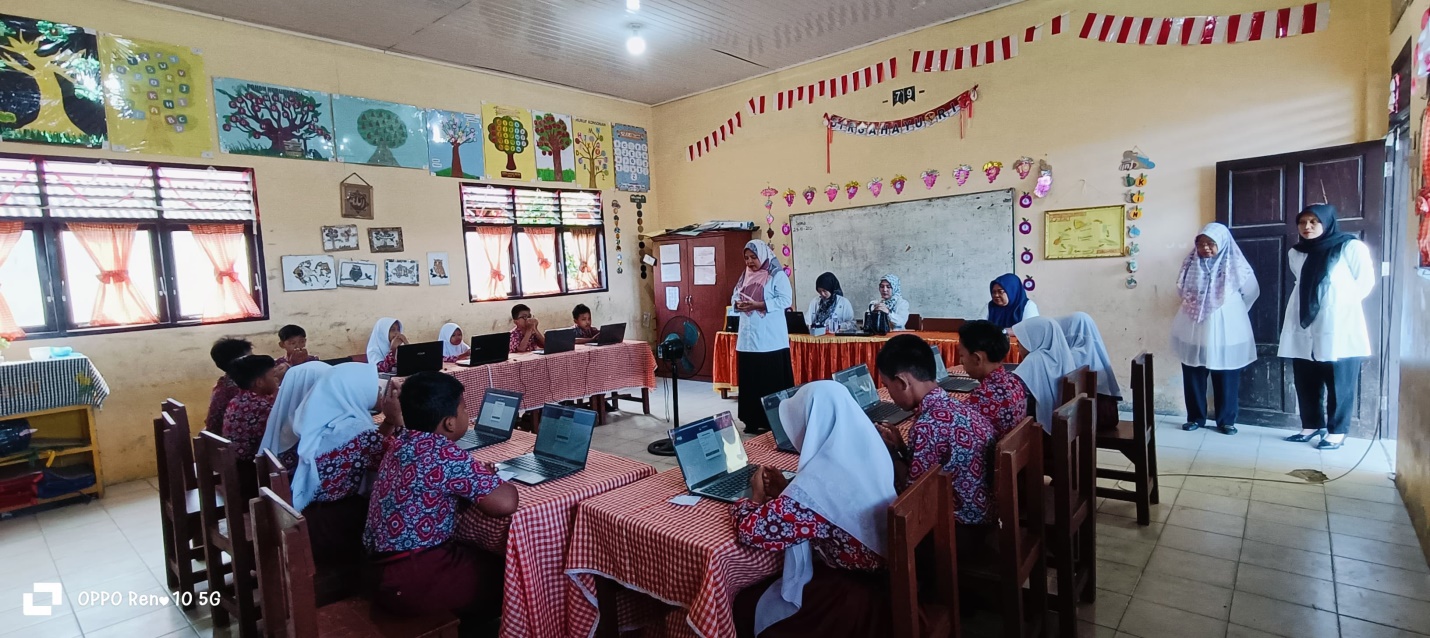 Pelaksanaan ANBK Berbasis Chromebook SDN 050661